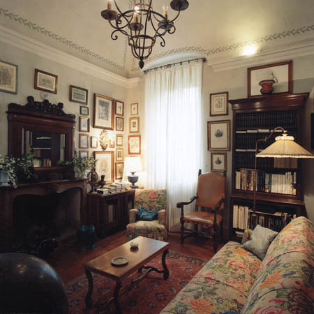 Ambienti interni di Villa Borri